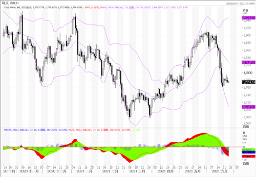 20210625—美国经济数据良好 黄金反弹整理受限