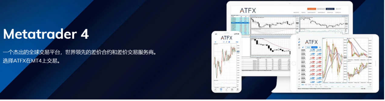 ATFX傲踞世界前列，荣获“全球最佳MT4经纪商”！