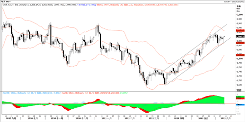 20210611—美国通胀超预期 黄金大举反弹