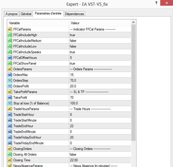 EA VST V5