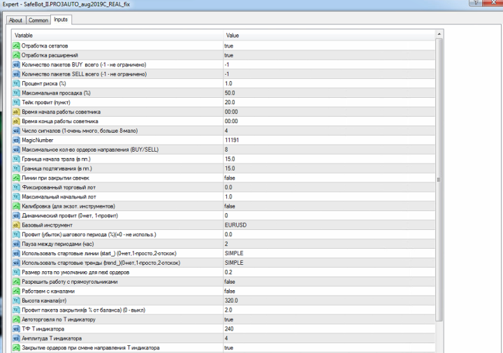 Safebot2.PRO3 Auto EA